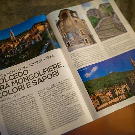 Bb Palazzo Doria Bed & Breakfast Dolcedo Bagian luar foto